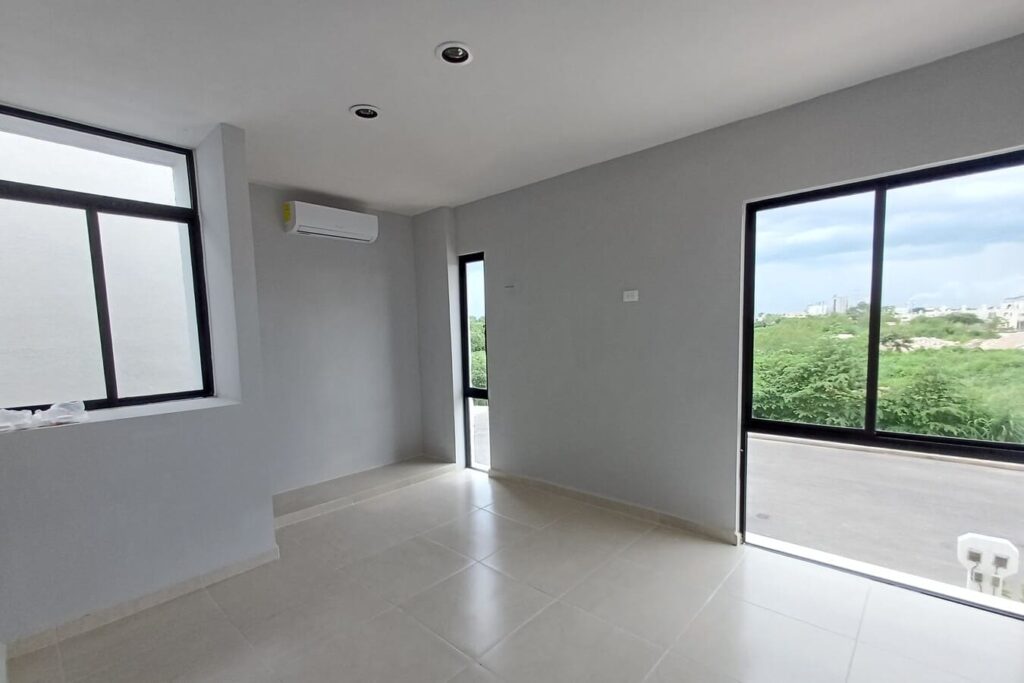 Patio casa en venta Tixcacal cerca de Mérida