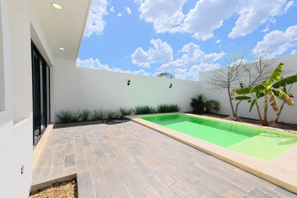 Piscina con acabado Chukum en Casa en venta en Dzitya